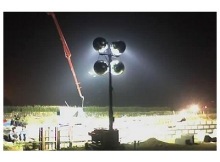 升降立柱應(yīng)用-移動升降照明車燈案例